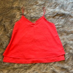 Hot pink tank top from paper crane